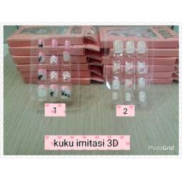 BR08468-2 - KUKU IMITASI 3D - NO.2
