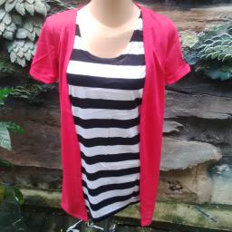 BR08499 - BLOUSE PINK SALUR
