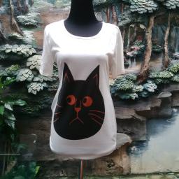 BR09368 - SALE KAOS CATS BW