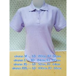 BR10671-2 - POLO CEWEK POLOS LILAC - size L