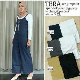 BR11985-3 - TERA SET JUMPSUIT (AV) - latte