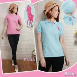 BR13818 - POLO CEWEK - pink size L
