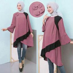 BR14123 - BLOUSE CORAL DUSTY PINK