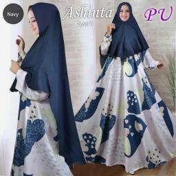BR15549 - ASHINTA SYARI JUMBO NAVY (PU)