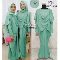 BR15700 - RIYANA SYARI TURKIS  (PU)