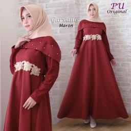BR16029 - GARVANIS SYARI MAROON (PU)