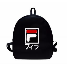 BR16165 - TAS RANSEL CEWEK FILA BALOK HITAM