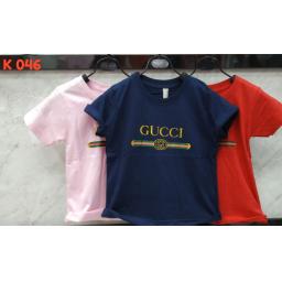 BR16419 - GUCCI KAOS ANAK TSHIRT TUMBLR TEE - size M merah