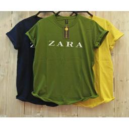 BR16485 - ZARA TSHIRT TUMBLR TEE - navy