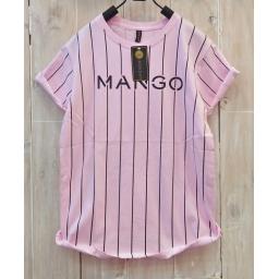 BR16553 - MANGO SALUR PINK TSHIRT TUMBLR TEE