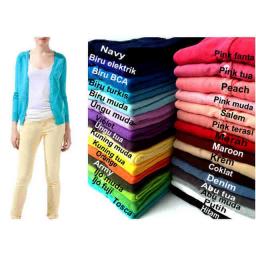 BR02785 - cardi basic - grey