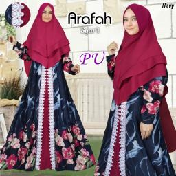 BR16888 - ARAFAH SYARI JUMBO NAVY (PU)