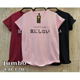 BR16960 - I DON"T CARE TSHIRT TUMBLR TEE SIZE JUMBO - maroon