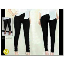 BR17137 - 51449 LEGGING JEANS HITAM XXL