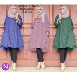 BR17173-3 - 58477 MELISA TUNIK JUMBO - hijau