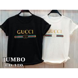 BR17216-1 - GUCCI TSHIRT TUMBLR TEE SIZE JUMBO - hitam