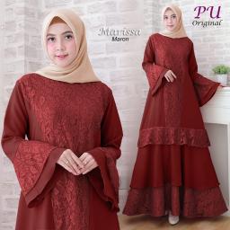 BR17503 - MARISSA SYARI MAROON (PU)