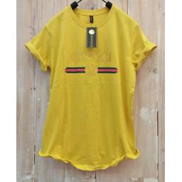 BR17545 - GUCCI KUNING TSHIRT TUMBLR TEE