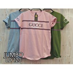 BR17834-2 - GUCCI TSHIRT TUMBLR TEE SIZE JUMBO - pink