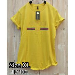BR17849 - GUCCI KUNING TSHIRT TUMBLR TEE SIZE XL