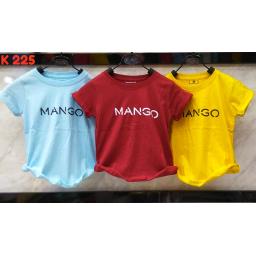 BR18080-1 - MANGO KAOS ANAK TSHIRT TUMBLR TEE - size M biru