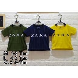 BR18233-9 - ZARA SALUR SALUR KAOS ANAK TSHIRT TUMBLR TEE - size XL kuning
