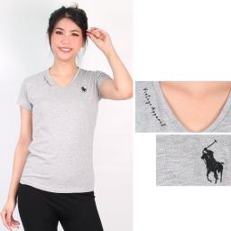 BR18262 - KAOS OLAHRAGA POLO ABU