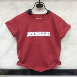 BR18295-1 - BVLGAR ROMA MAROON KAOS ANAK TSHIRT TUMBLR TEE - size M