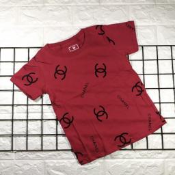 BR18330-1 - CHAN MAROON KAOS ANAK TSHIRT TUMBLR TEE - size M
