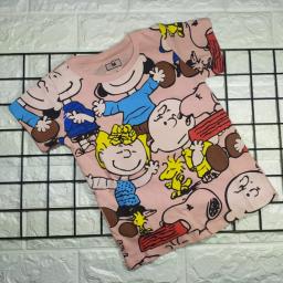 BR18340 - SNOPY DUSTY KAOS ANAK TSHIRT TUMBLR TEE - size M