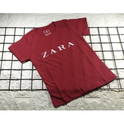 BR18411 - ZARA MAROON KAOS ANAK TSHIRT TUMBLR TEE - size M