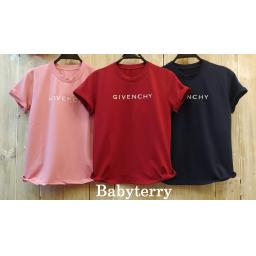 BR18506 - GIVENCHY TSHIRT TUMBLR TEE - size L pink