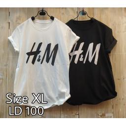 BR18553 - HNM TSHIRT TUMBLR TEE SIZE XL - putih