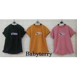BR18621 - ADIDAS  TSHIRT TUMBLR TEE - size L hitam