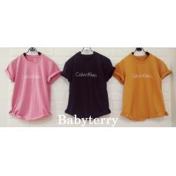 BR18625-9 - CALVIN KLEIN  TSHIRT TUMBLR TEE - size 3XL kunyit