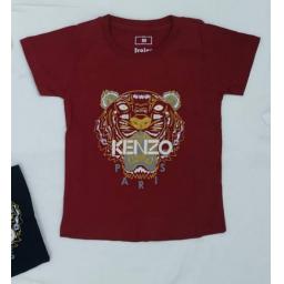 BR18647-1 - KENZO MAROON KAOS ANAK TSHIRT TUMBLR TEE - size M
