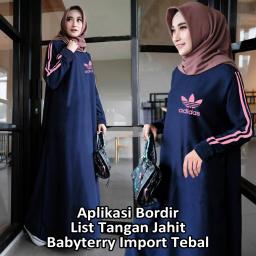 BR18747 - MINIS ADIDAS NAVY (BORDIR PINK)