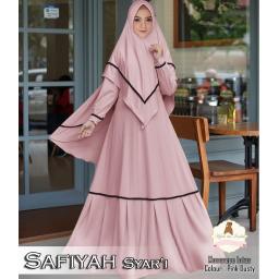 BR18764 - SAFIYAH SYARI DUSTY PINK (EP)