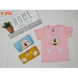 BR18786-2 - HUG ME KAOS ANAK TSHIRT TUMBLR TEE - size M kuning