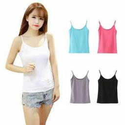 BR18928-4 - TANKTOP TALI KECIL - size L abu