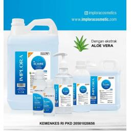 BR18958 - ICARE IMPLORA HAND SANITIZER GEL 60ml