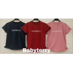 BR18984-8 - PRIORITY TSHIRT TUMBLR TEE - size 3XL maroon