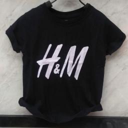 BR19006-3 - HNM HITAM KAOS ANAK TSHIRT TUMBLR TEE - size XL