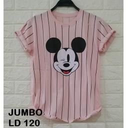 BR19036 - MICKEY PINK TSHIRT TUMBLR TEE SIZE JUMBO