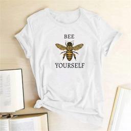 BR19076 - BEE PUTIH TSHIRT TUMBLR TEE