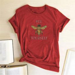 BR19077 - BEE MAROON TSHIRT TUMBLR TEE