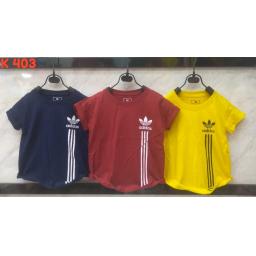 BR19118-2 - ADIDAS KAOS ANAK TSHIRT TUMBLR TEE - size M maroon