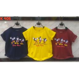 BR19119-7 - MICKEY KAOS ANAK TSHIRT TUMBLR TEE - size XL navy
