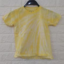 BR19179-3 - KAOS ANAK TIE DYE KUNING - size XL