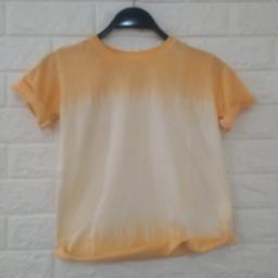 BR19181-2 - KAOS ANAK TIE DYE OREN - size L